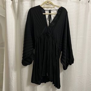 Free People, black dress
